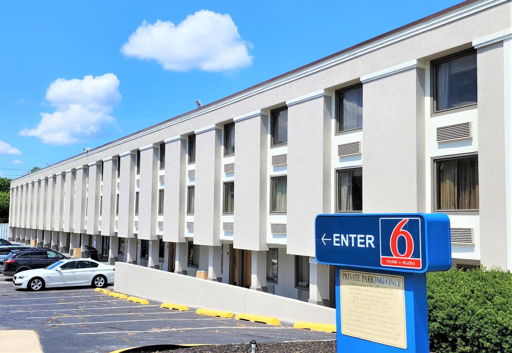 Motel 6 Catonsville Md Baltimore West Eksteriør billede